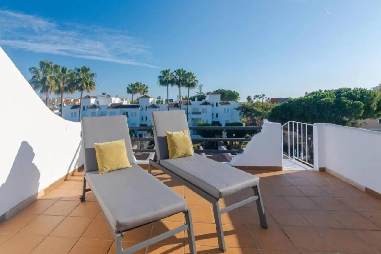 Modern Beach Side Duplex Penthouse Estepona Spain