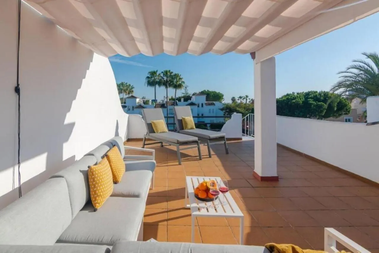 Modern Beach Side Duplex Penthouse Estepona Holiday home